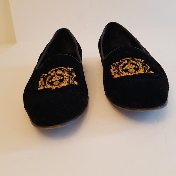 Bottega Veneta Men's  Velvet  Crest Loafer Shoes Black Size 11 Made in Italy - Picture 4 of 17